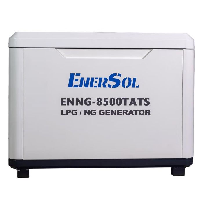 Генератор газовый  , 400В, 8.0-8.5кВт, 3Фазы, электростартер, 160.0кг EnerSol ENNG-8500TATS