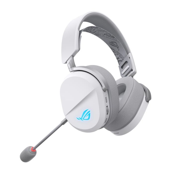 Гарнітура ігрова ASUS ROG Pelta, USB-A/BT/WL, RGB, 1.8м, білий