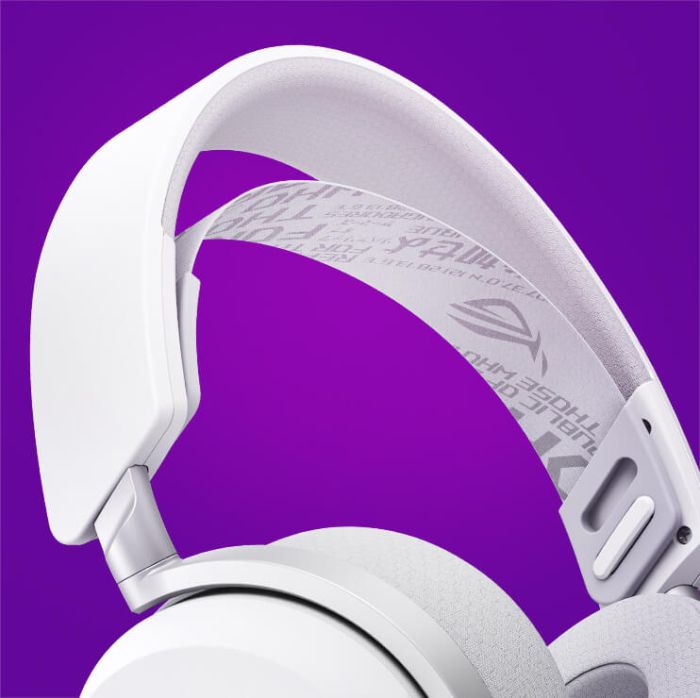 Гарнітура ігрова ASUS ROG Pelta, USB-A/BT/WL, RGB, 1.8м, білий