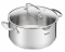 Кастрюля Tefal DUETTO+, 2.9л, с крышкой, нержавеющая сталь, стекло
