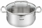 Кастрюля Tefal DUETTO+, 2.9л, с крышкой, нержавеющая сталь, стекло