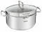Кастрюля Tefal DUETTO+, 2.9л, с крышкой, нержавеющая сталь, стекло