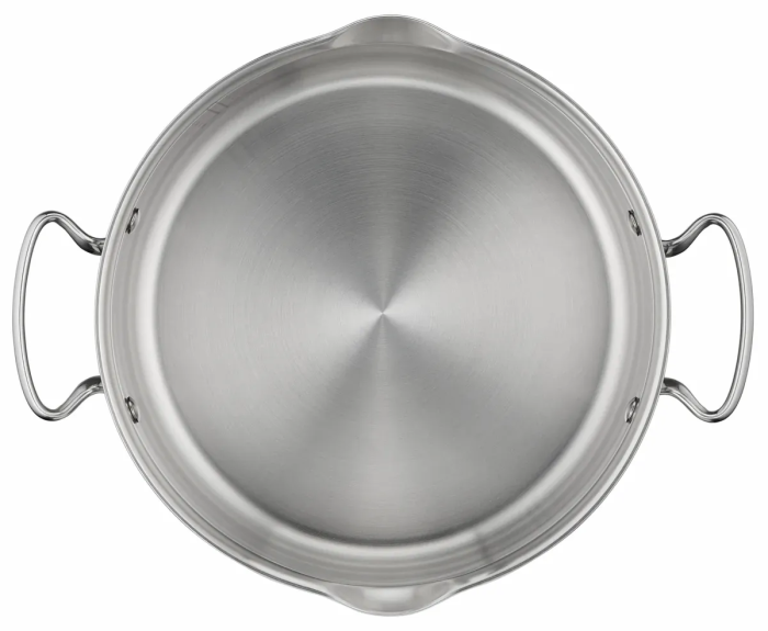 Кастрюля Tefal DUETTO+, 2.9л, с крышкой, нержавеющая сталь, стекло