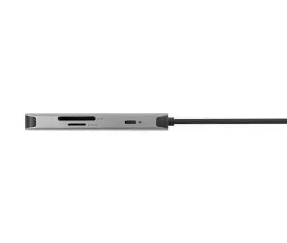 Хаб Acer 7in1 USB-С > 3xUSB-A3.2/HDMI/USB-C/PD/SD, 0.15м, серый