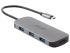 Хаб Acer 7in1 USB-С > 3xUSB-A3.2/HDMI/USB-C/PD/SD, 0.15м, сірий