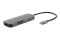 Хаб Acer 7in1 USB-С > 3xUSB-A3.2/HDMI/USB-C/PD/SD, 0.15м, серый