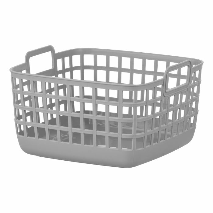 Кошик для зберігання ARDESTO 20.6x20x12.4см, 3л, пластик PP, cірий