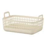 Кошик для зберігання ARDESTO 33x22x16.3см, 7л, пластик PP, бежевий