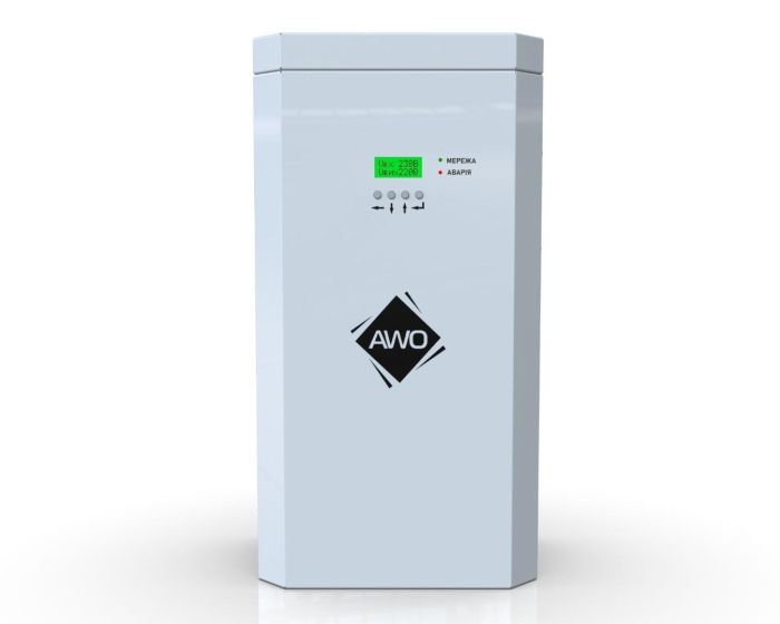 Стабилизатор напряжения Awattom New Silver - 3.5кВт, 1ф