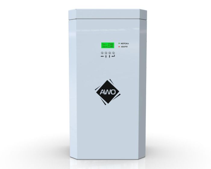 Стабілізатор напруги Awattom New Silver - 8.8кВт, однофазний