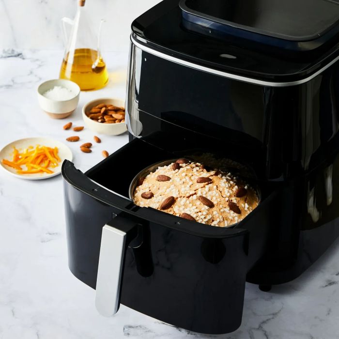 Мультипіч Moulinex Easy Fry Grill&Steam, 1430Вт, чаша-6.2л, сенсорне керув., 8 програм, пластик, чорний
