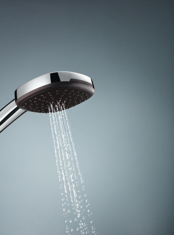 Душова система Grohe QuickFix Vitalio Comfort 250 зі із одноважільним змішувачем для душу, верхній душ, лійка, кріпл. - на стійці, хром