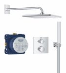 Душова система Grohe QuickFix Precision прихованого монтажу з Vitalio Rain Mono 310 Cube, хром