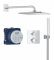 Душова система Grohe QuickFix Precision прихованого монтажу з Vitalio Rain Mono 310 Cube, хром
