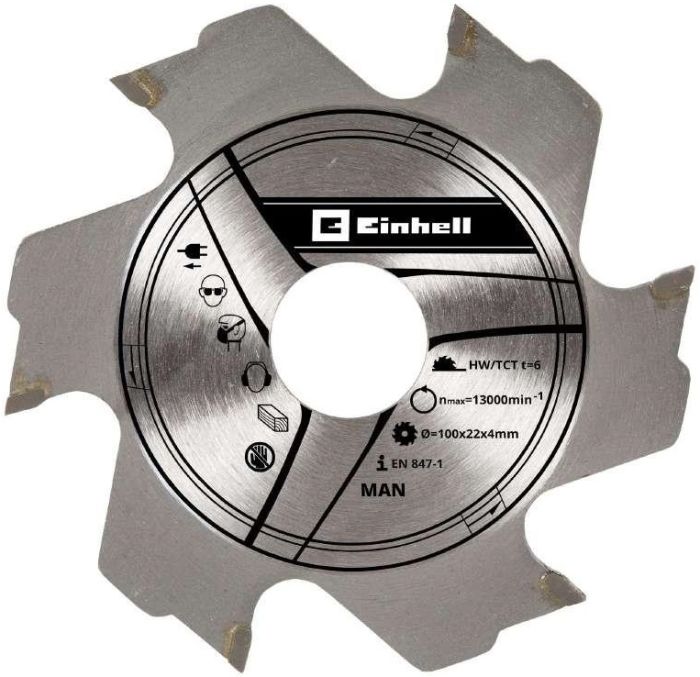 Диск до ламельного фрезера Einhell 100х22х3.8мм 6Т