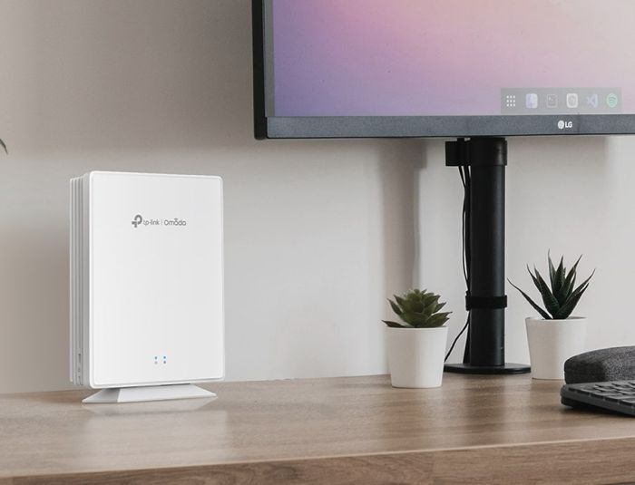 Точка доступу TP-LINK EAP650-Desktop  AX3000, 4xGE LAN, 1, FXS-port, PoE, Passive PoE