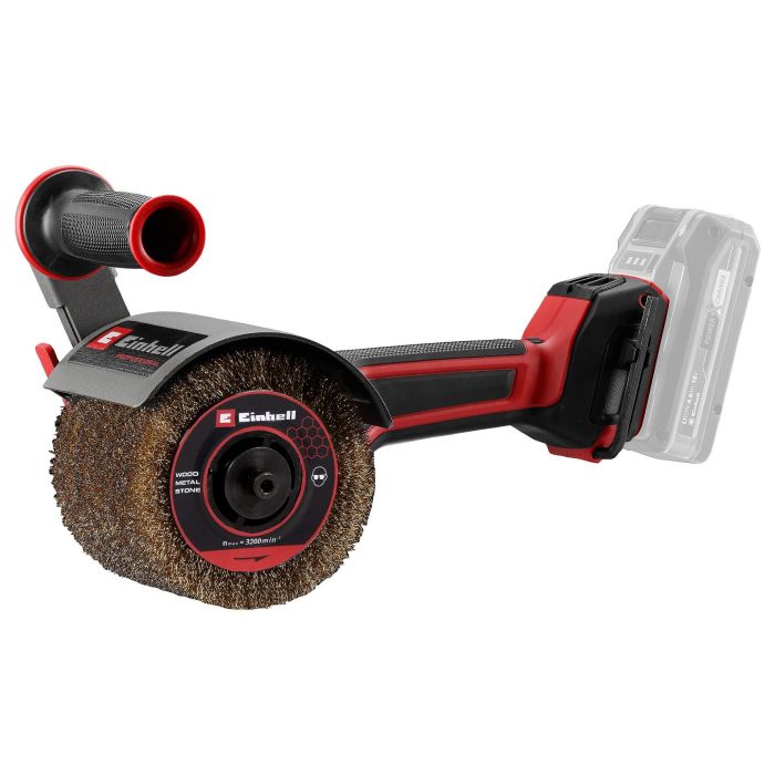 Шліфмашина щіткова акумуляторна Einhell Professional TP-BR 18/32 Li BL - Solo 100мм 18В 900-3200об/хв D120мм 2.29кг без АКБ та ЗП