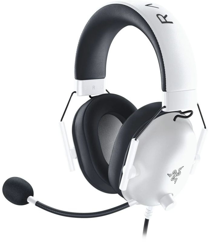 Гарнітура ігрова Razer BlackShark V2 X, 7.1, mini-jack, 1.3м, білий
