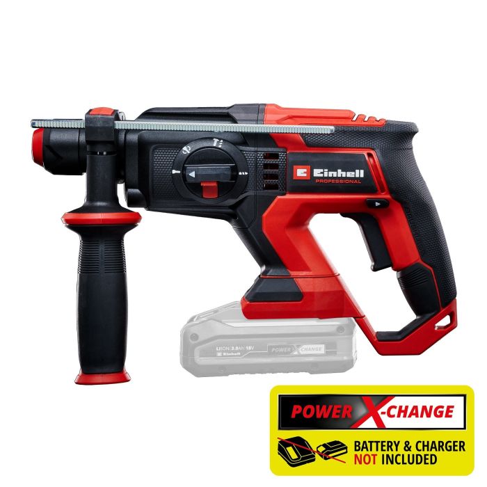 Перфоратор акумуляторний Einhell Professional TP-HD 18/22 D Li BL - Solo 18В 0-1800об/хв 5150уд/хв 2.2Дж кейс 17.8кг без АКБ та ЗП