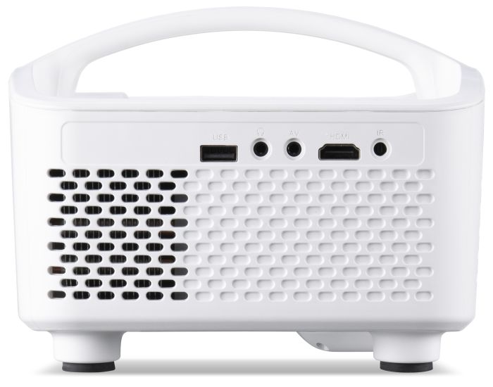 Проєктор AOpen QF13s FHD, 350 lm, LED, 1.37, WiFi, серый, Whale TV