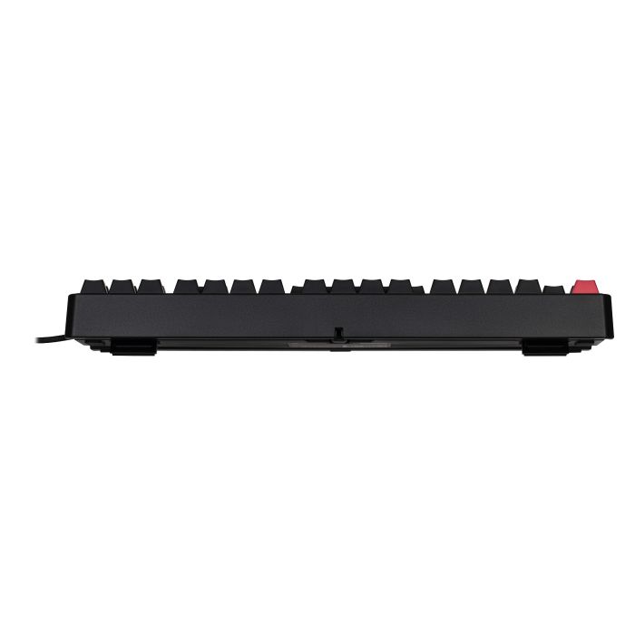 Клавиатура механическая Keychron C3 Pro V2 87Key, K pro Red, USB-A, QMK, Hot-swap, 8K, EN/UKR, RGB, черный