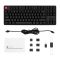 Клавиатура механическая Keychron C3 Pro V2 87Key, K pro Red, USB-A, QMK, Hot-swap, 8K, EN/UKR, RGB, черный