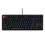 Клавиатура механическая Keychron C3 Pro V2 87Key, K pro Brown, USB-A, QMK, Hot-swap,8K, EN/UKR, RGB, черный