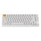 Клавіатура механічна Keychron J1 82Key, K pro Red, WL/BT/USB-A, QMK, Hot-swap, EN/UKR, RGB, білий