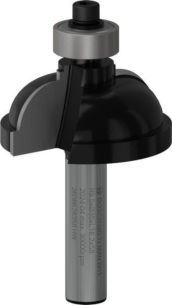 Фреза профільна F Bosch Professional Std S8 R9.5 D35 L16.2