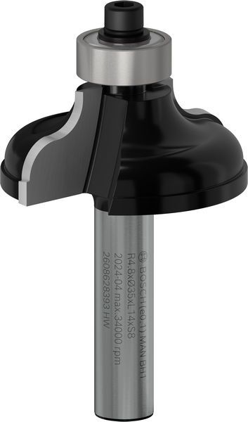Фреза профільна А Bosch Professional Std S8 R4.8 B11 L14.3