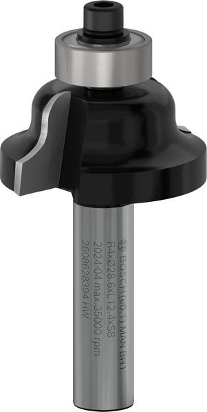 Фреза профільна B Bosch Professional Std S8 R4 B8 L12.4