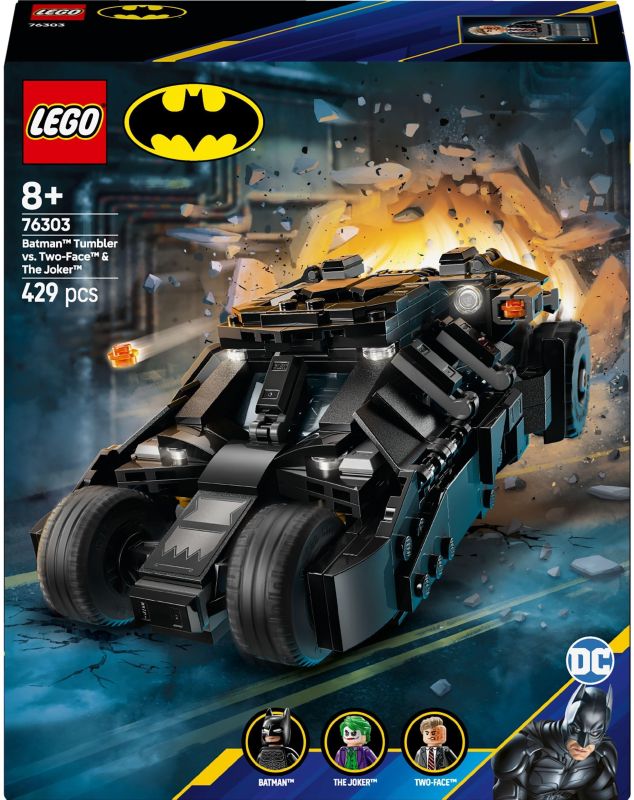 Конструктор LEGO Super Heroes Бэтмен Тумблер против Двуликого и Джокера