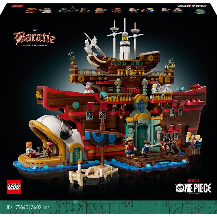 Конструктор LEGO ONE PIECE Плавающий ресторан «Барати»
