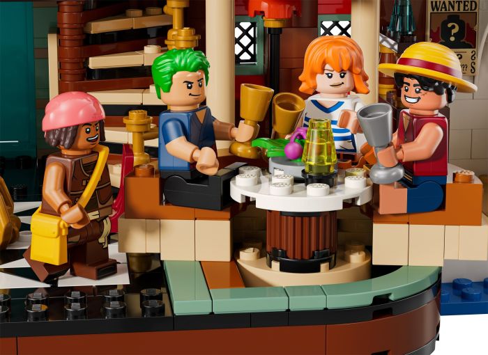 Конструктор LEGO ONE PIECE Плавающий ресторан «Барати»