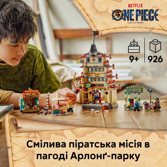 Конструктор LEGO ONE PIECE Битва в Арлонґ-парку