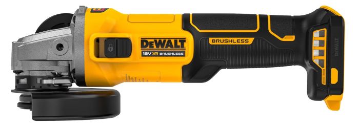 Шлифмашина угловая аккумуляторная DeWALT 18В XR Li-lon 125мм 0-9000об/мин 1.61кг без АКБ и ЗП