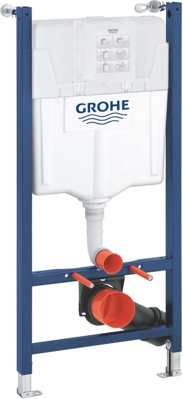 Комплект Grohe Mega Bundle унітаз з інсталяцією, раковина зі змішувачем та душова система
