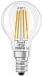 Лампа светодиодная OSRAM LED E14 3.4-40W 4000K 220V P45 FILAMENT