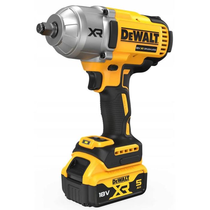 Гайковерт ударний DeWalt XR Li-Ion 18В акб 2х5А·год 1898Нм 2300об/хв 2200уд/хв 1/2" ЗП кейс 2.9кг