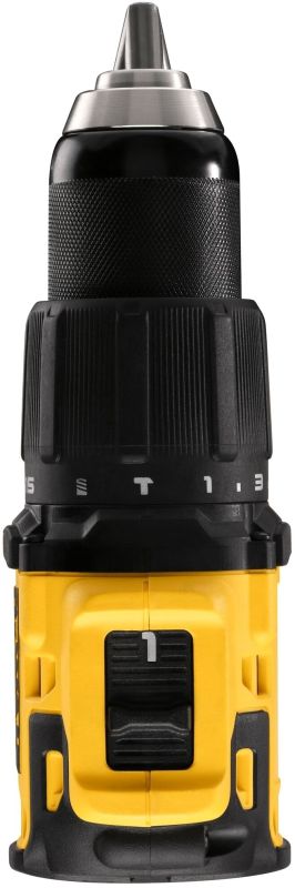 Дрель-шуруповерт ударная DeWalt бесщеточная XR Li-Ion 18В акб 2А·час 65Нм 450-1650об·мин патрон 13мм ЗП кейс 1.2кг