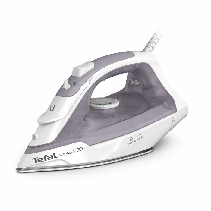 Утюг Tefal Virtuo 30, 1800Вт, 240мл, паровой удар -120гр, постоянный пар - 27гр, керам. подошва, серо-фиолетовый