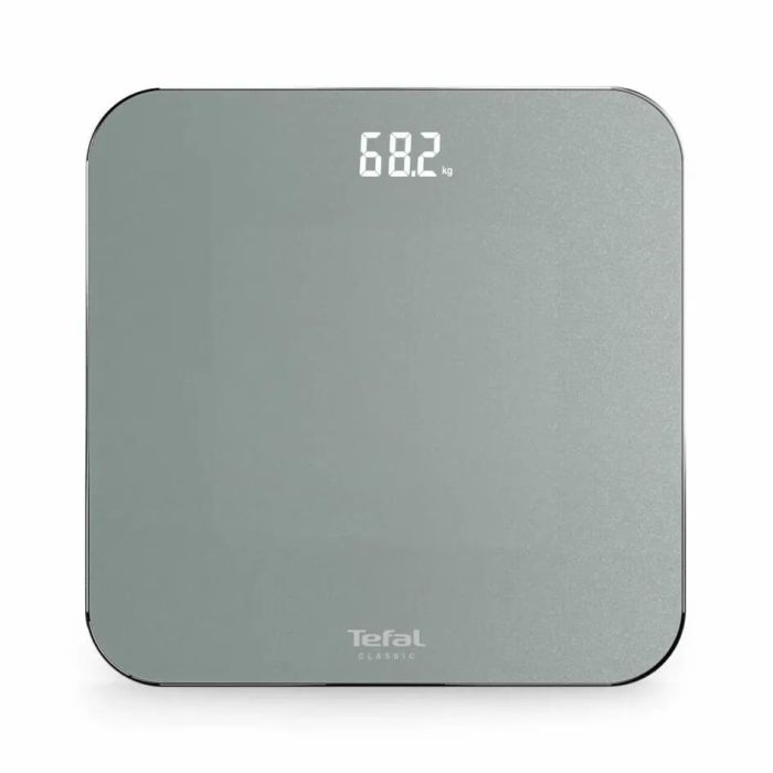 Весы Tefal напольные Classic, 180кг, AAAx3 в компл, стекло, серый