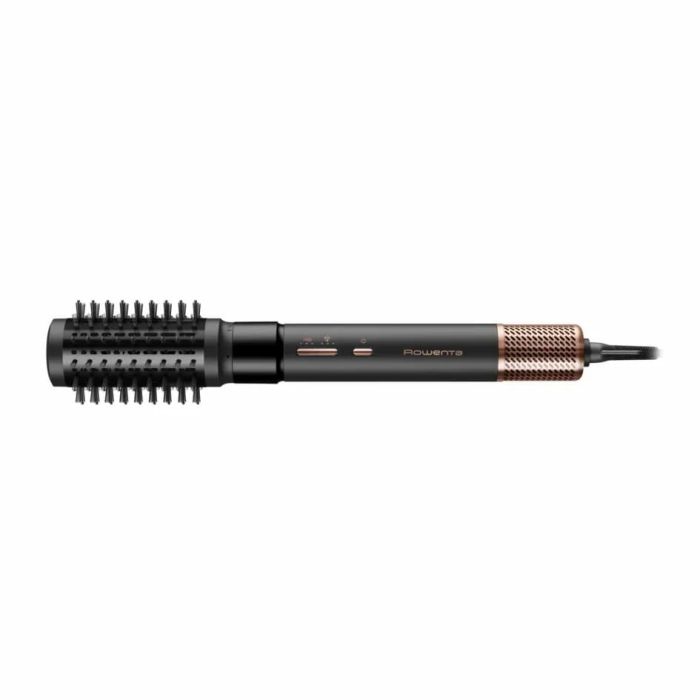 Фен-щітка Rowenta Air Shape, 1300Вт, 3 режими, іоніз-я, хол. обдув, 4 насадки, кераміка, чорно-золотий