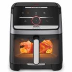 Мультипечь Tefal Easy Fry Silence XXL Smart Vision, 1800Вт, чаша-7л, сенсорное управл., пластик, черный