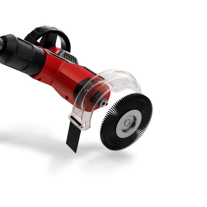 Очищувач швів плитки Einhell Expert GE-CC 18/110 Li E-Solo 18В 1150-1500об/хв щітка 110мм телескопічна штанга 1.53кг без АКБ та ЗП