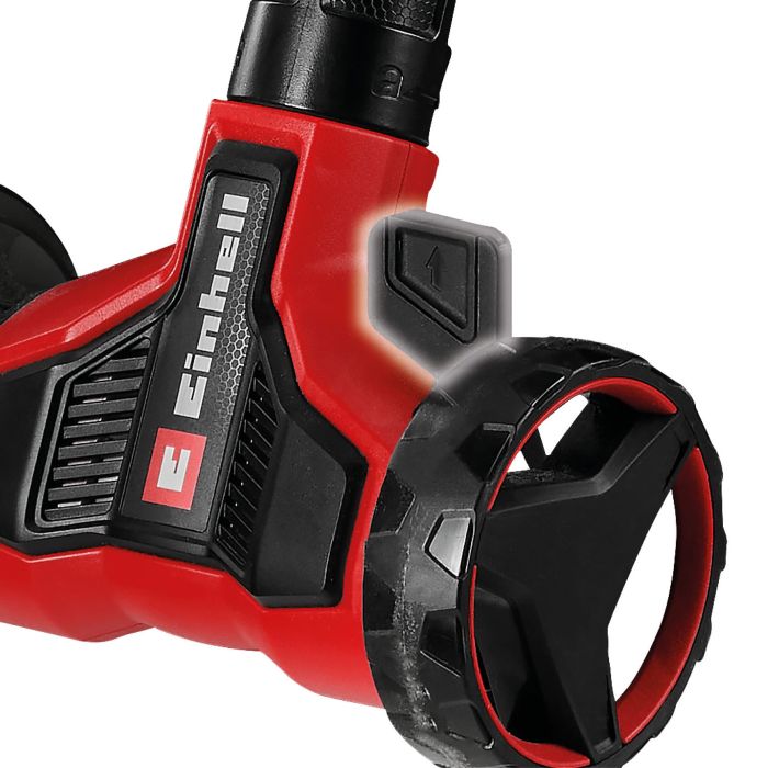 Очищувач швів плитки Einhell Expert GE-CC 18/110 Li E-Solo 18В 1150-1500об/хв щітка 110мм телескопічна штанга 1.53кг без АКБ та ЗП