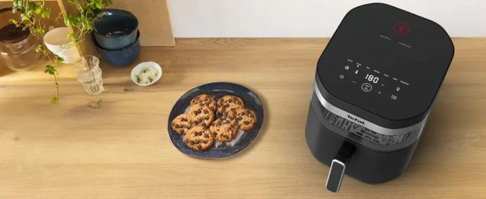 Мультипечь Tefal Easy Fry Infrared, 1850Вт, чаша-7л, сенсорное управл., 8 программ, пластик, черный