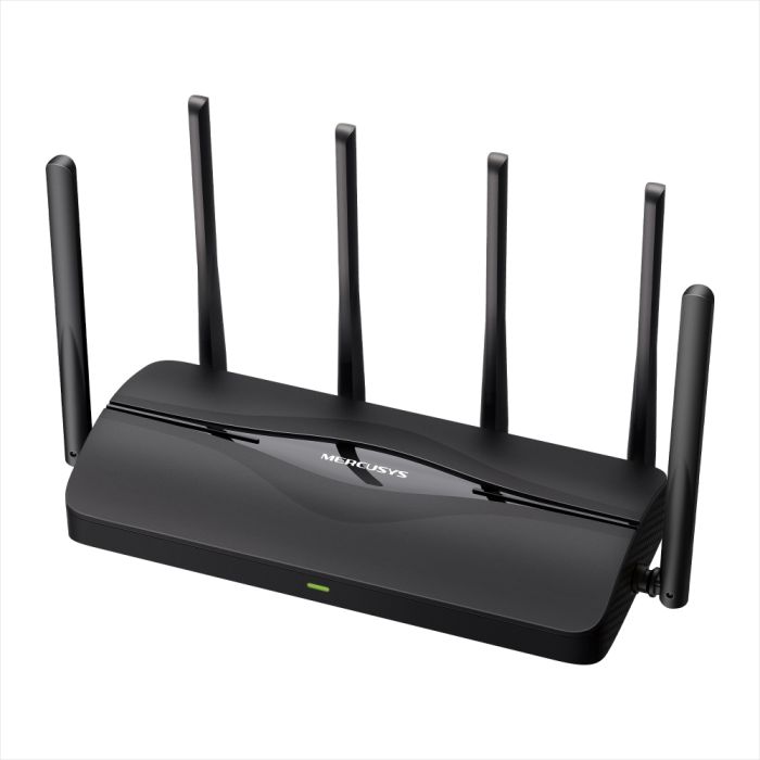 Маршрутизатор MERCUSYS  BE6500, 2xGE LAN, 1x2.5GE LAN, 1x2.5GE WAN, MESH Mercusys MR37BE