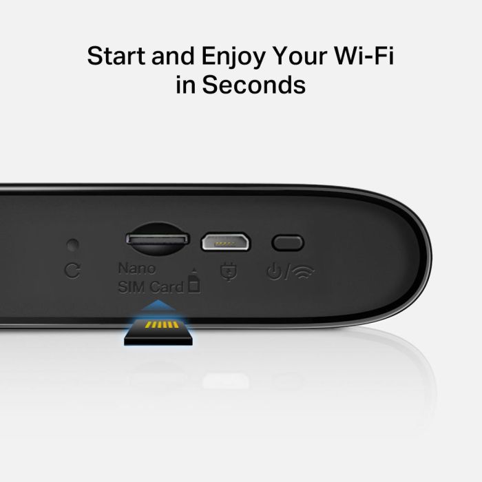 Мобильний Маршрутизатор MERCUSYS  N150, 4G/LTE, 2200мА*ч Mercusys MT110