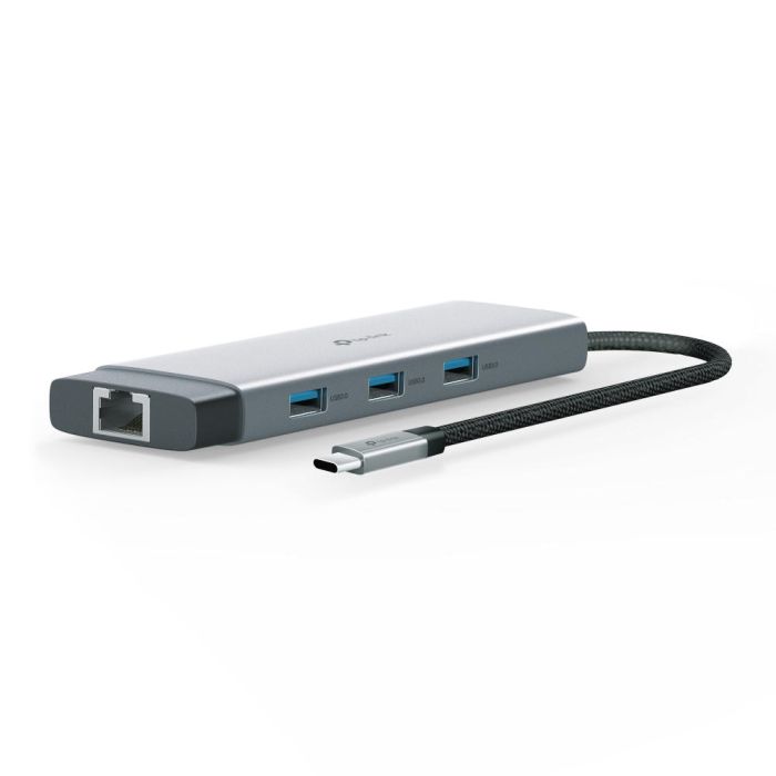 Хаб USB TP-LINK  USB-C > 3xUSB3.0/1xUSB-C/xHDMI/1xRJ45/1xSD/1xmicroSD/1xPD 100Wh TP-Link UH9120C